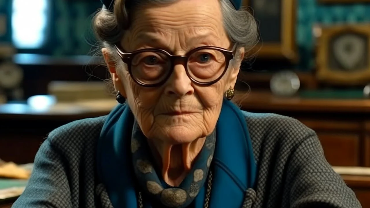 Grandma Cosima, so unsociable and intemperate