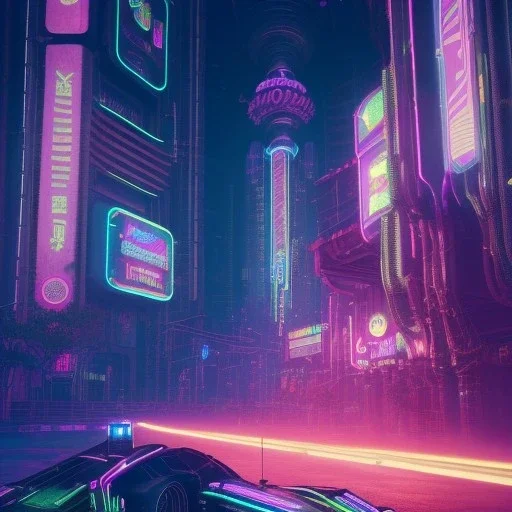 Most beautiful cyberpunk city,neon lighting, cyberpunk2077 style, polaroid,outdoors,macro lens, cinematic, unreal engine 5, 8k, hyper realistic. ambient lighting, elegant,hyperphotorealistic, cinematic lighting, hyperphotomaximalist, masterpiece,epic composition, tilt shift blur, by japbun2-40