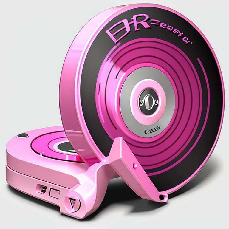 Pink CD-R design