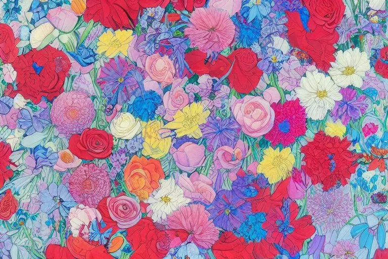 flowers by james jean