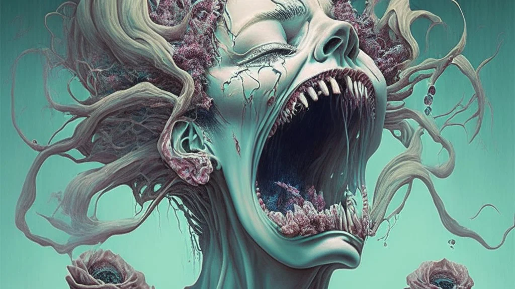 The Wilhelm Scream of Imaginary Dead Wives; Alex Pardee; surrealism, meticulous, mysterious, ominous, insanely detailed, award-winning