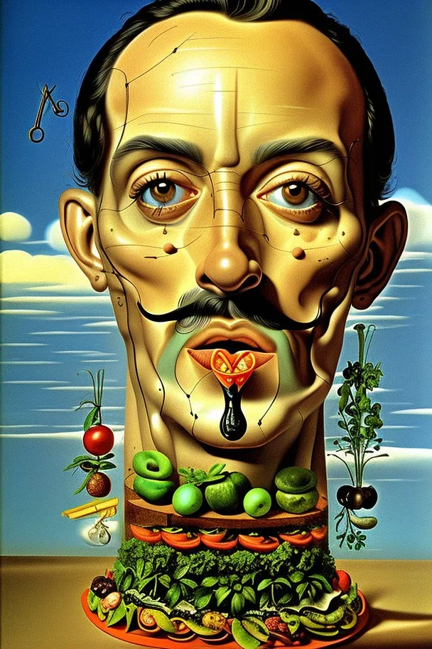 It's all word salad to me; Salvador Dali