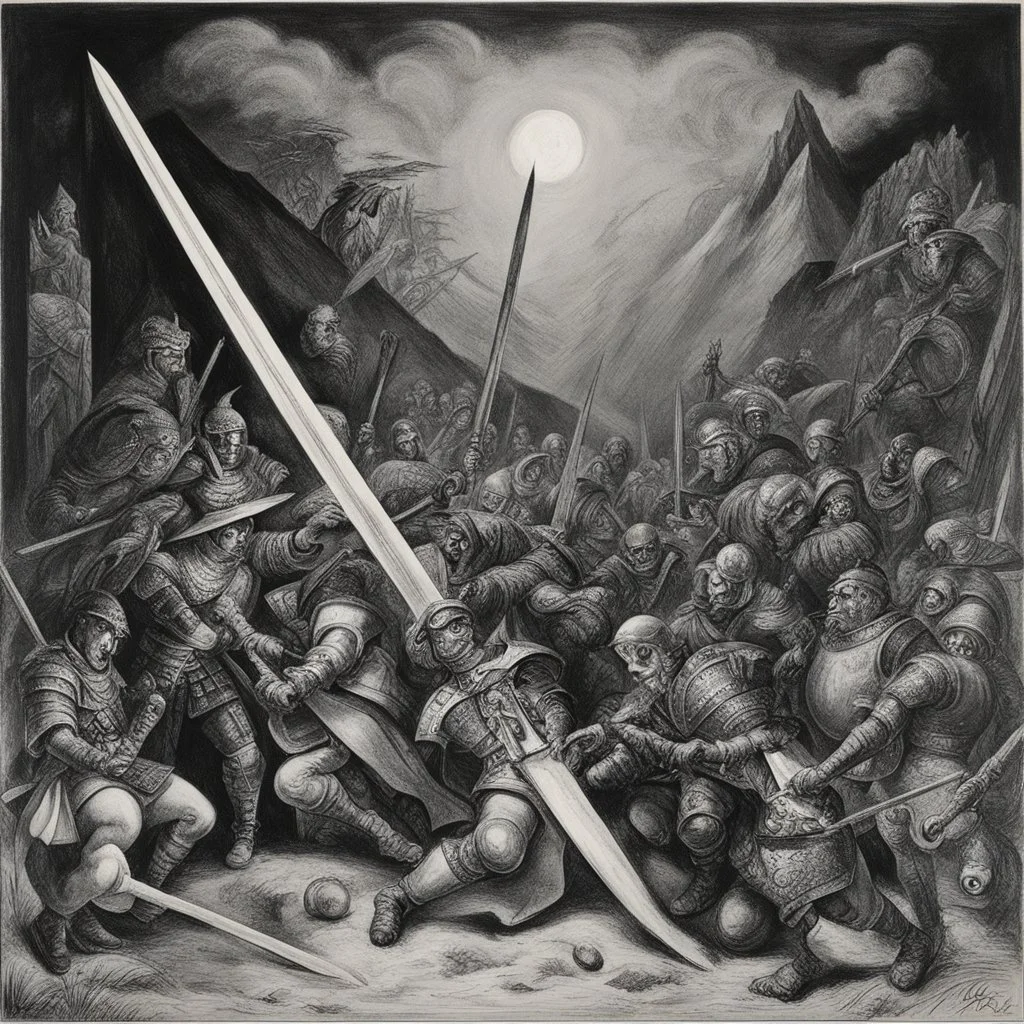 sword by Otto Dix