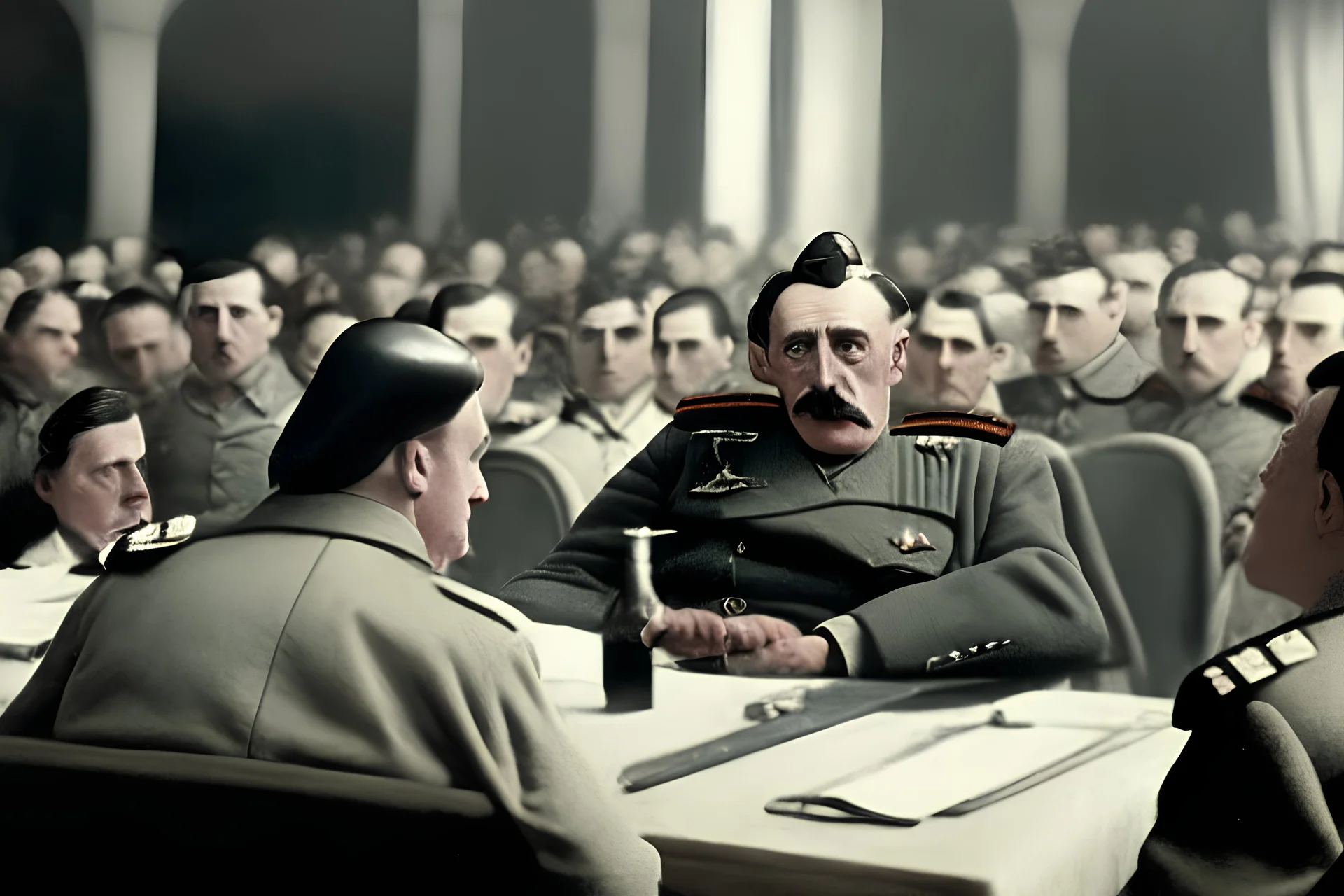 Hitler a szabadkőmüves találkozon