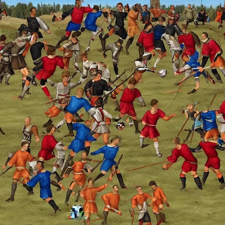 medieval soccer