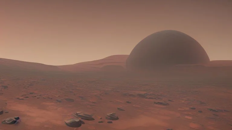 view from Mars