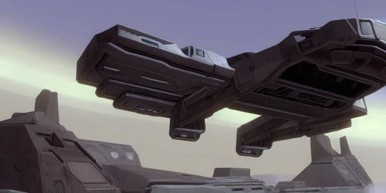 Dropship from Halo Videogame