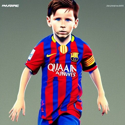 Messi at 3 years old