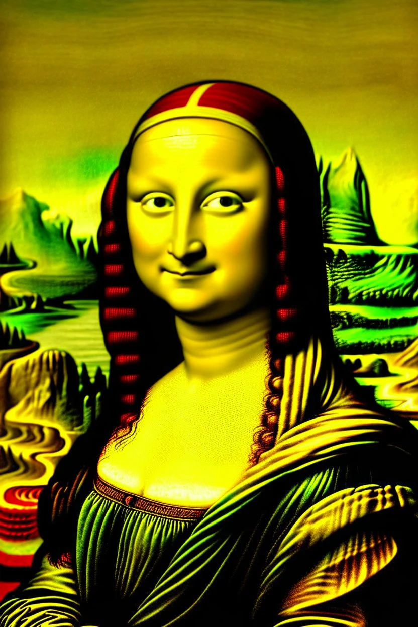 mona lisa if she was stereotypically german