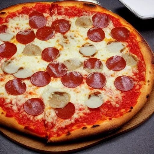 Realistic italian Pizza