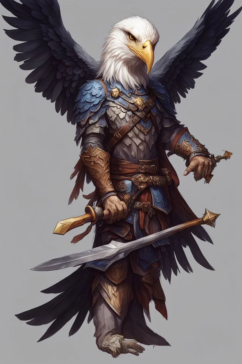 dnd half eagle half human