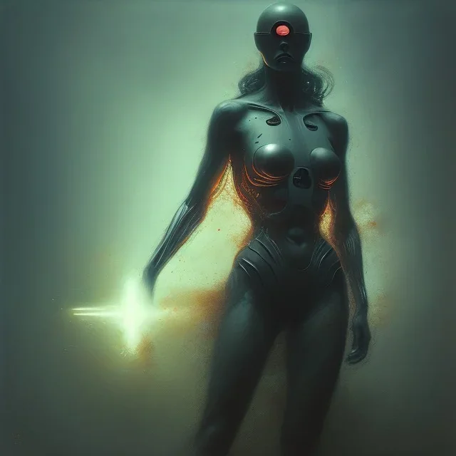 superhero, woman, photographer. oil on canvas, volumetric lighting, beksinski