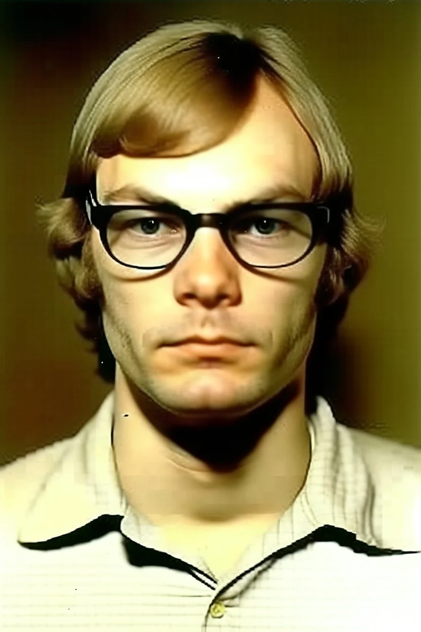 jeffrey dahmer mugshot scary