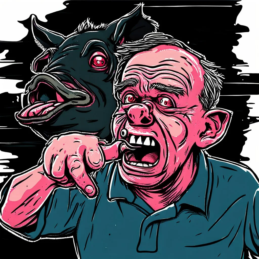 My father is my brother, scream like a pig
