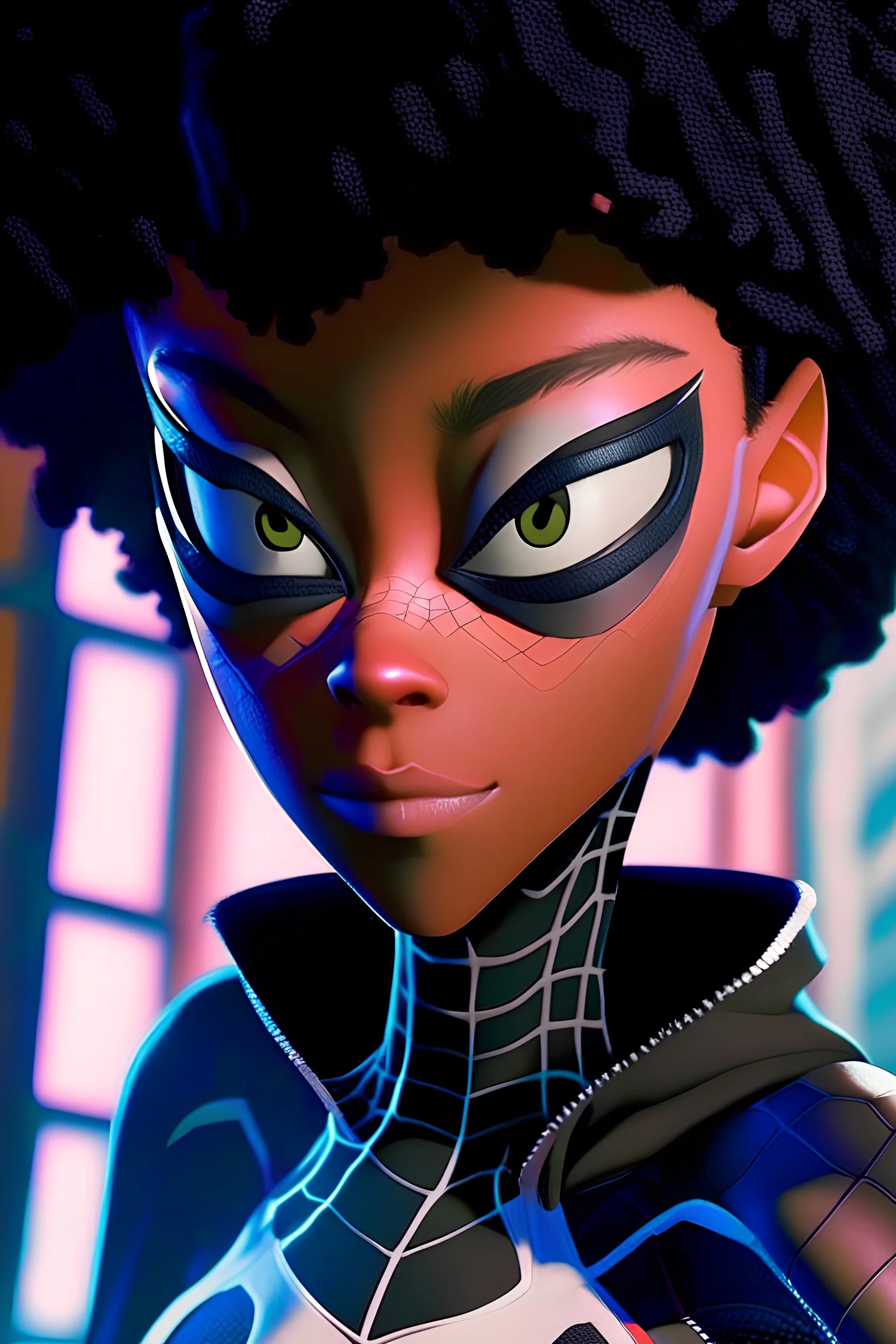 Gwendolyne Maxine spider into verse