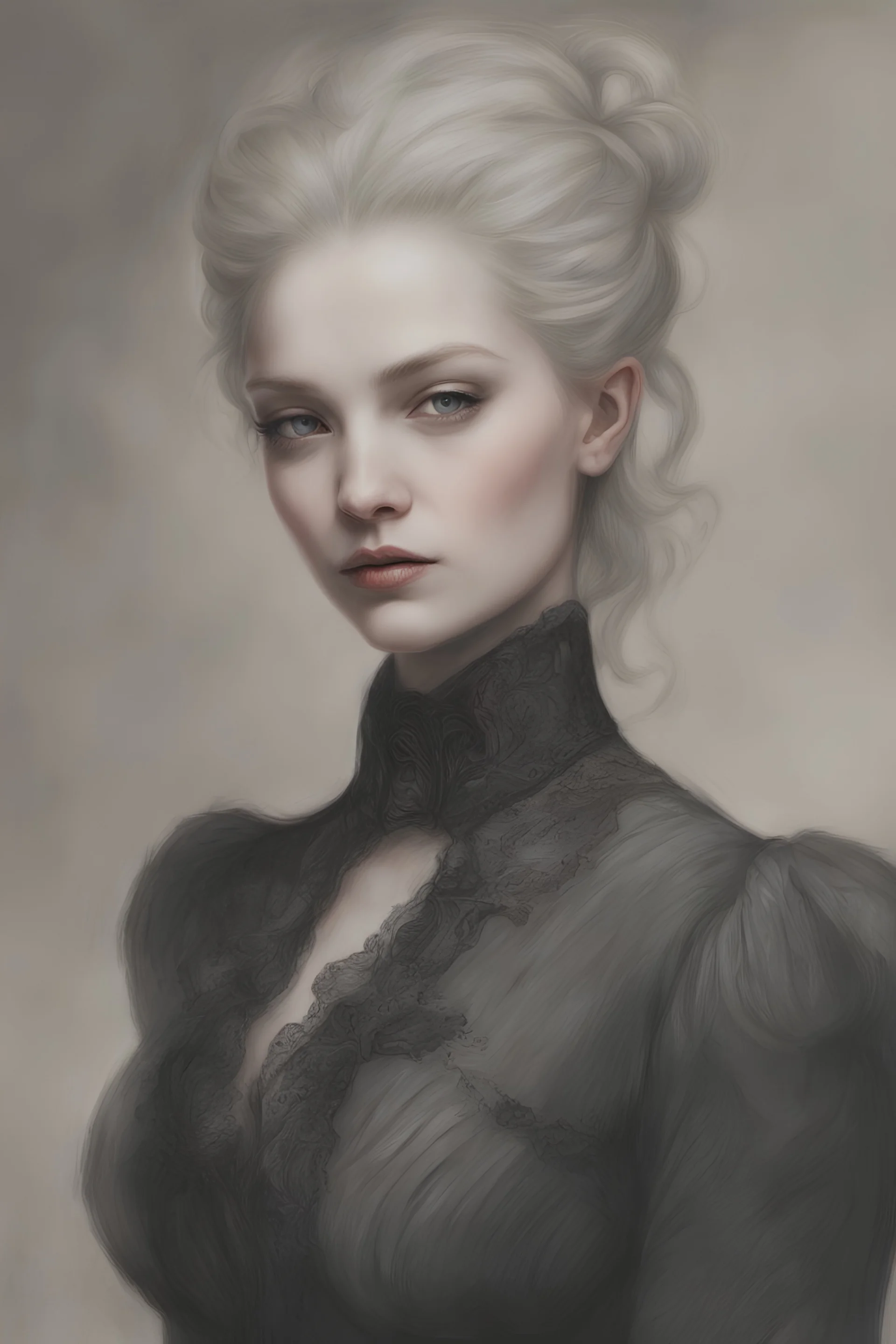 Alexandra "Sasha" Aleksejevna Luss by Sigmund Freud's understanding was that a symbol Paris in the 18th century oil paiting by artgerm Tim Burton style In Freudian depth psychology, the symbol is thought to consist of partially unconscious matter. from unconscious to conscious dream, symptom, image