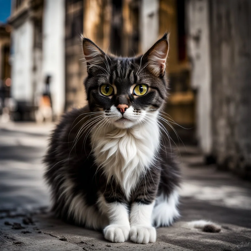 Photograph of a cat by Minicavio Quollati