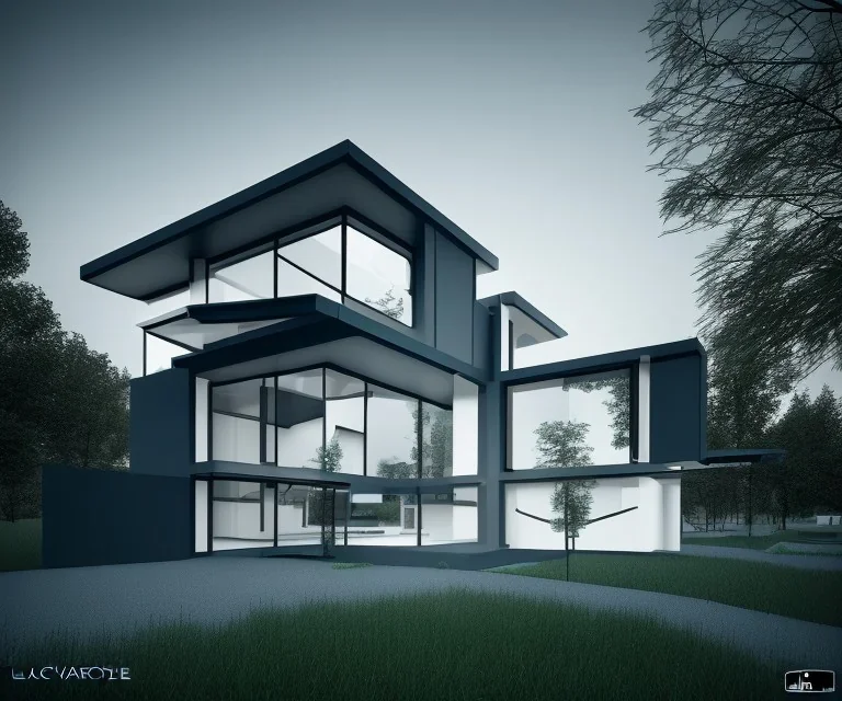 Modern House by Lacaton Vassal exterior view