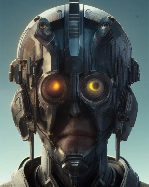 "cyborg, mysterious male, bird, full-scale head and shoulders portrait, 8k resolution concept art portrait by Greg Rutkowski, Artgerm, Wes Anderson Lut, tokio background, WLOP, Alphonse Mucha dynamic lighting hyperdetailed intricately detailed Splash art trending on Artstation triadic colors Unreal Engine 5 volumetric lighting Splash art fantasy"