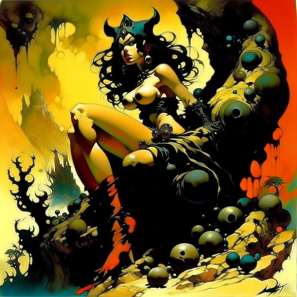 WOMAN Frazetta