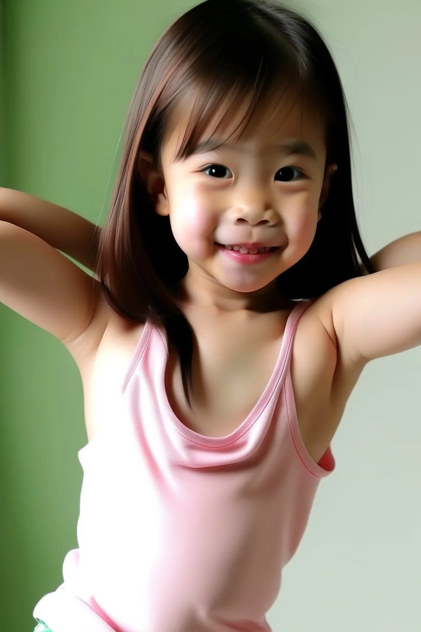 Girl kids armpit