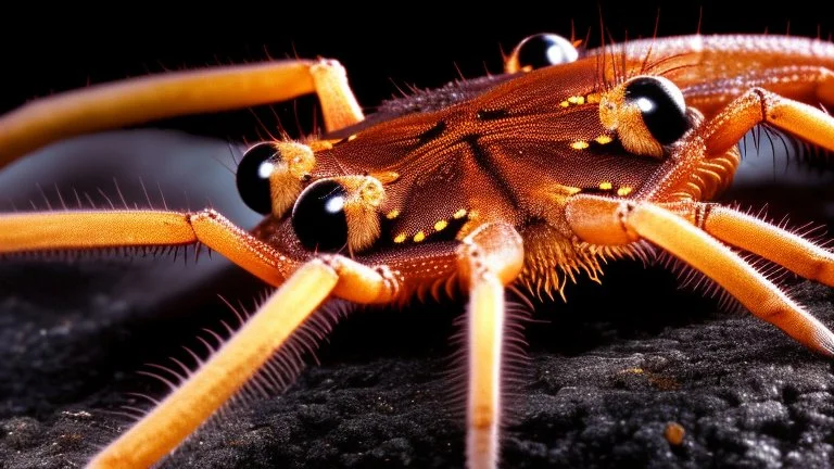 a national geographic style photograph of a bat lizard spider hybrid 4 wings and 4 legs