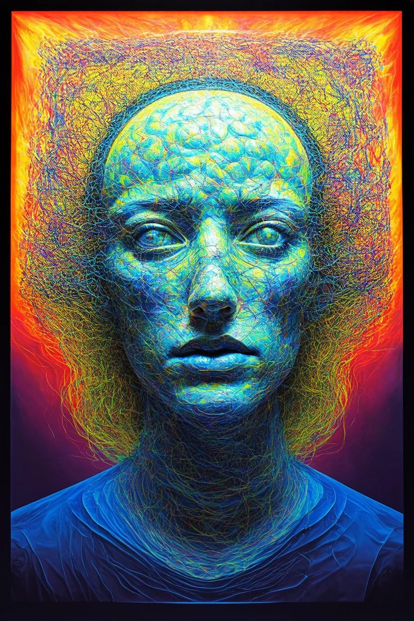 trust the body over the mind; neo-surrealistic optical art