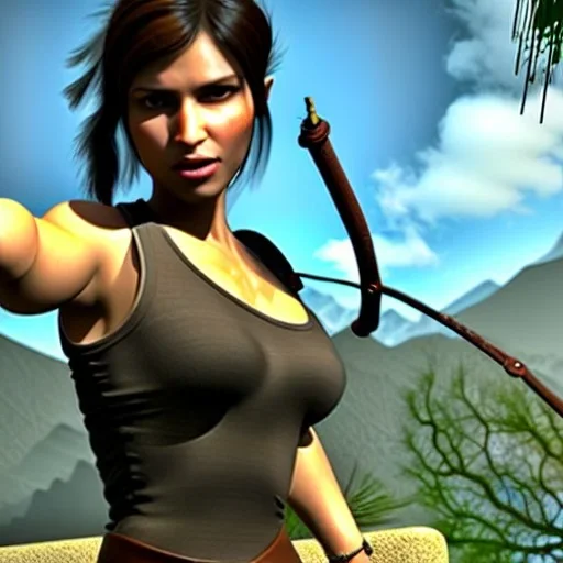 lara croft oogling me lustfully