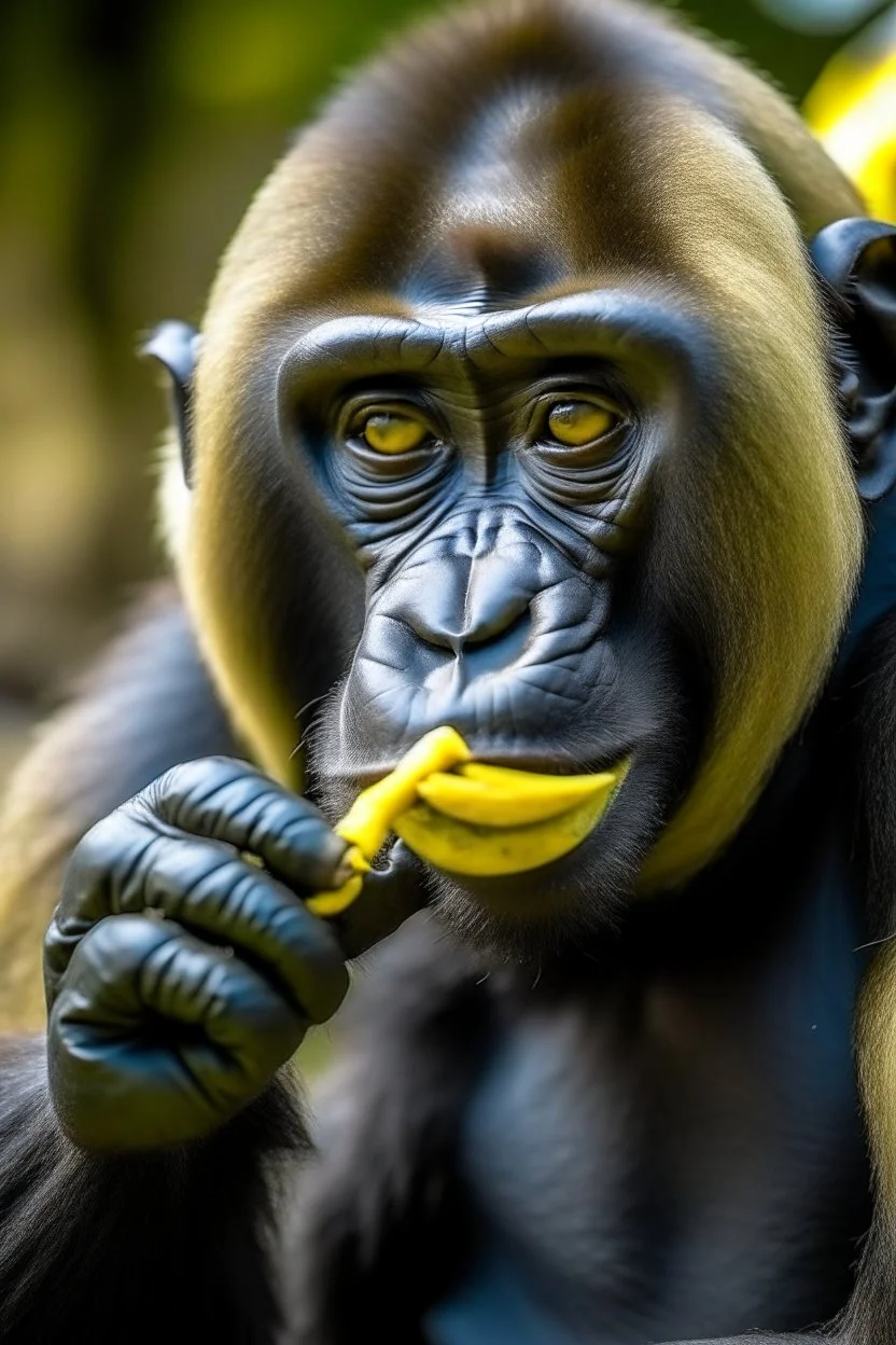 gorilla tag monkey with banana in hand