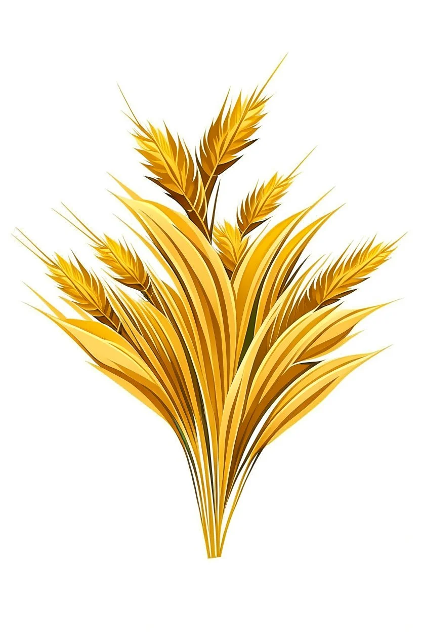 wheat sheaf simplified clipart