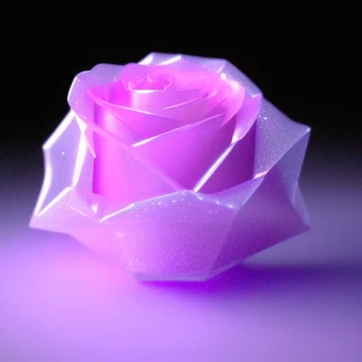 transparent crystal rose realistic,cinema lighting, unreal engine 5, cinema4d, octane render, shine,hyperphotorealistic