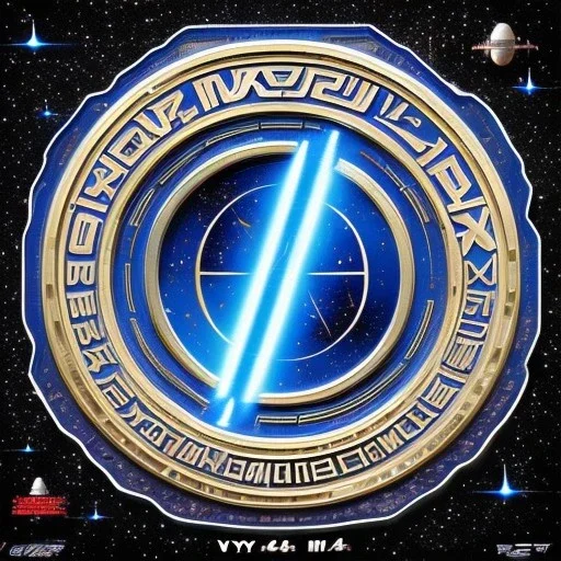 logo with only the letters (STAR WARS), embossed