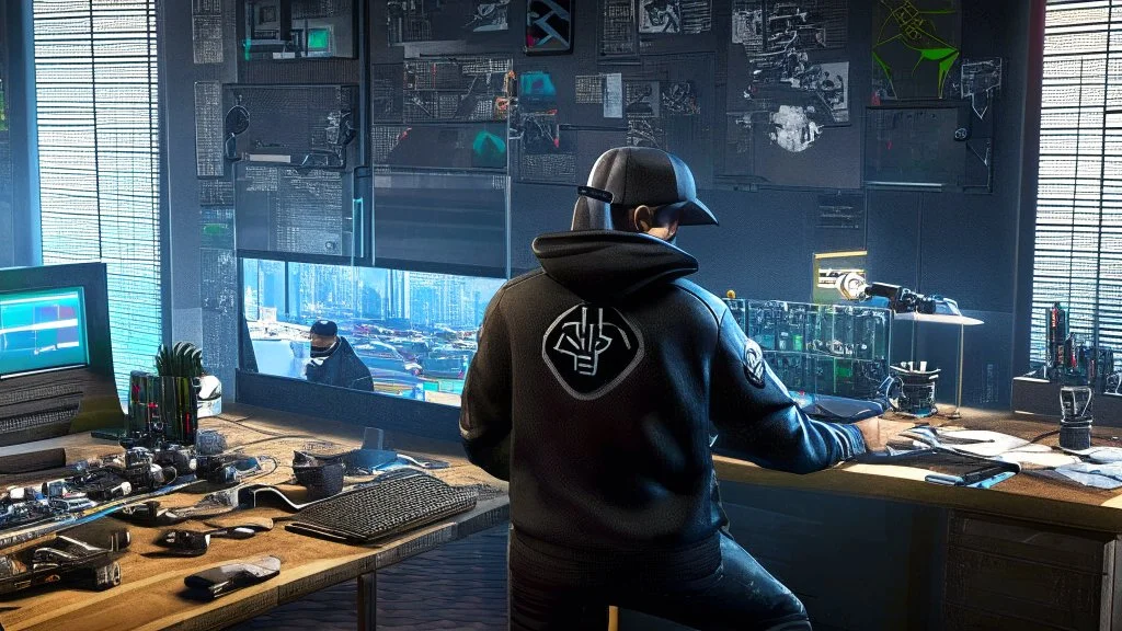 inside a watchdogs 2 hacker space