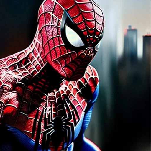 Ultra detailed fullbody Portrait in oil on canvas of Ninja Spider-Man with Black ninja armor,intense stare,extremely detailed digital painting, extremely detailed face,crystal clear Big eyes, mystical colors ,perfectly centered image, perfect composition, rim light, beautiful lighting,masterpiece,8k, stunning scene, raytracing, anatomically correct, in the style of robert e howard and Ken Kelley and Ohrai Noriyoshi and Simon Bisley and tomzj1