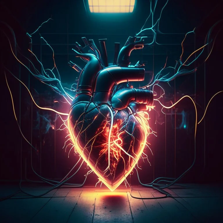 cinematic sequence electric heart