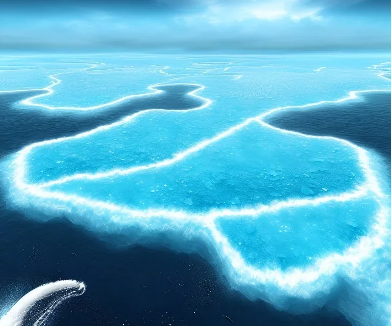 frozen ocean