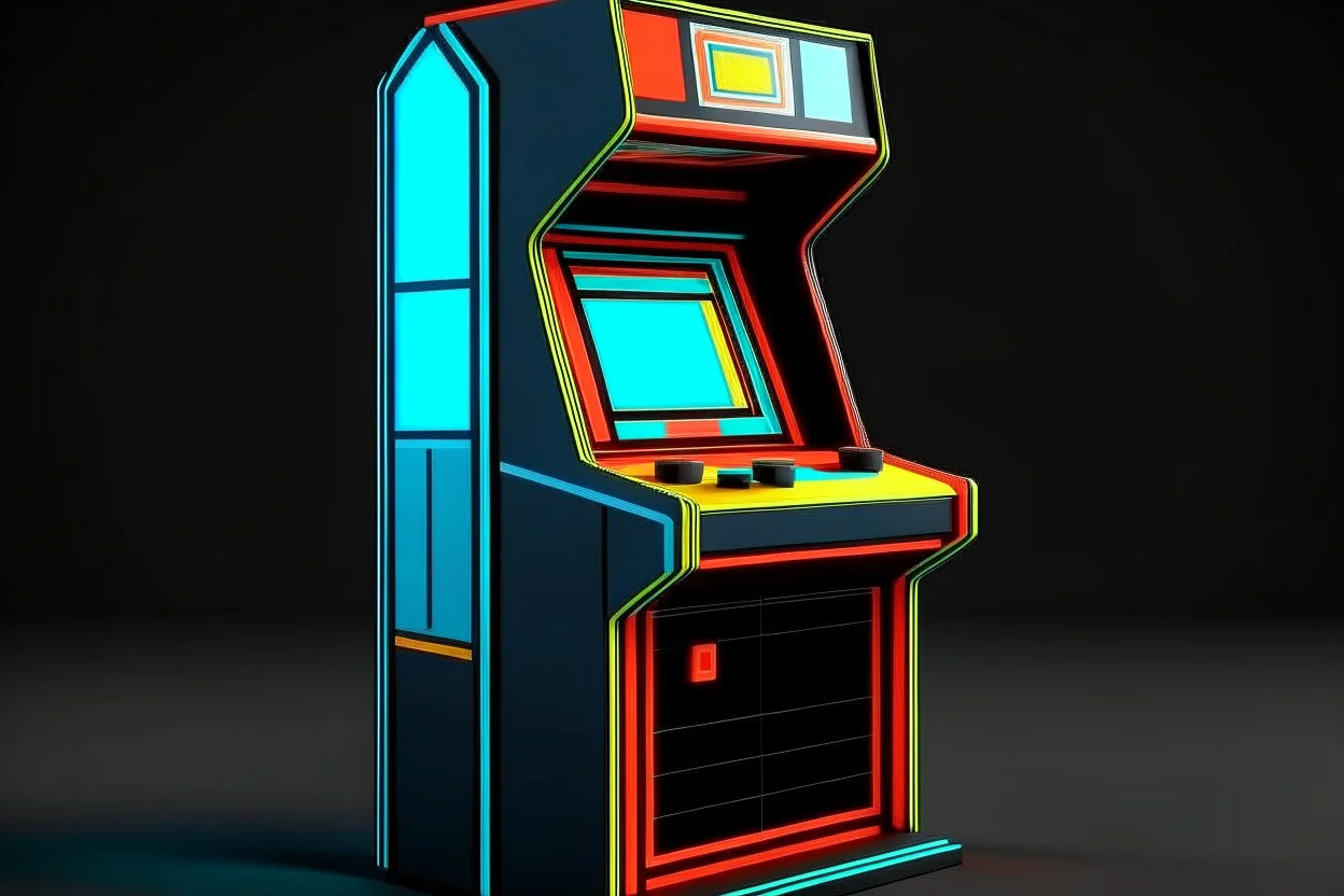 lets create an arcade machine design