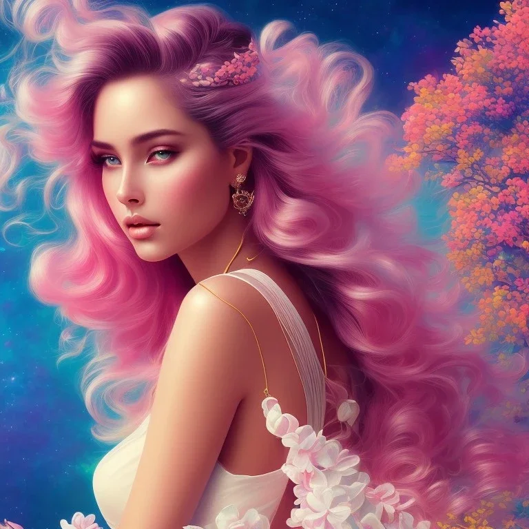 sexy, beautiful, young woman, detailed gorgeous face, vaporwave aesthetic, synthwave, colorful, psychedelic, artstation, concept art, smooth, extremely sharp detail, finely tuned detail, ultra high definition, 8 k, unreal engine 5, ultra sharp focus, illustration, art by artgerm mary dimova, jim lee, greg rutkowski and alphonse mucha