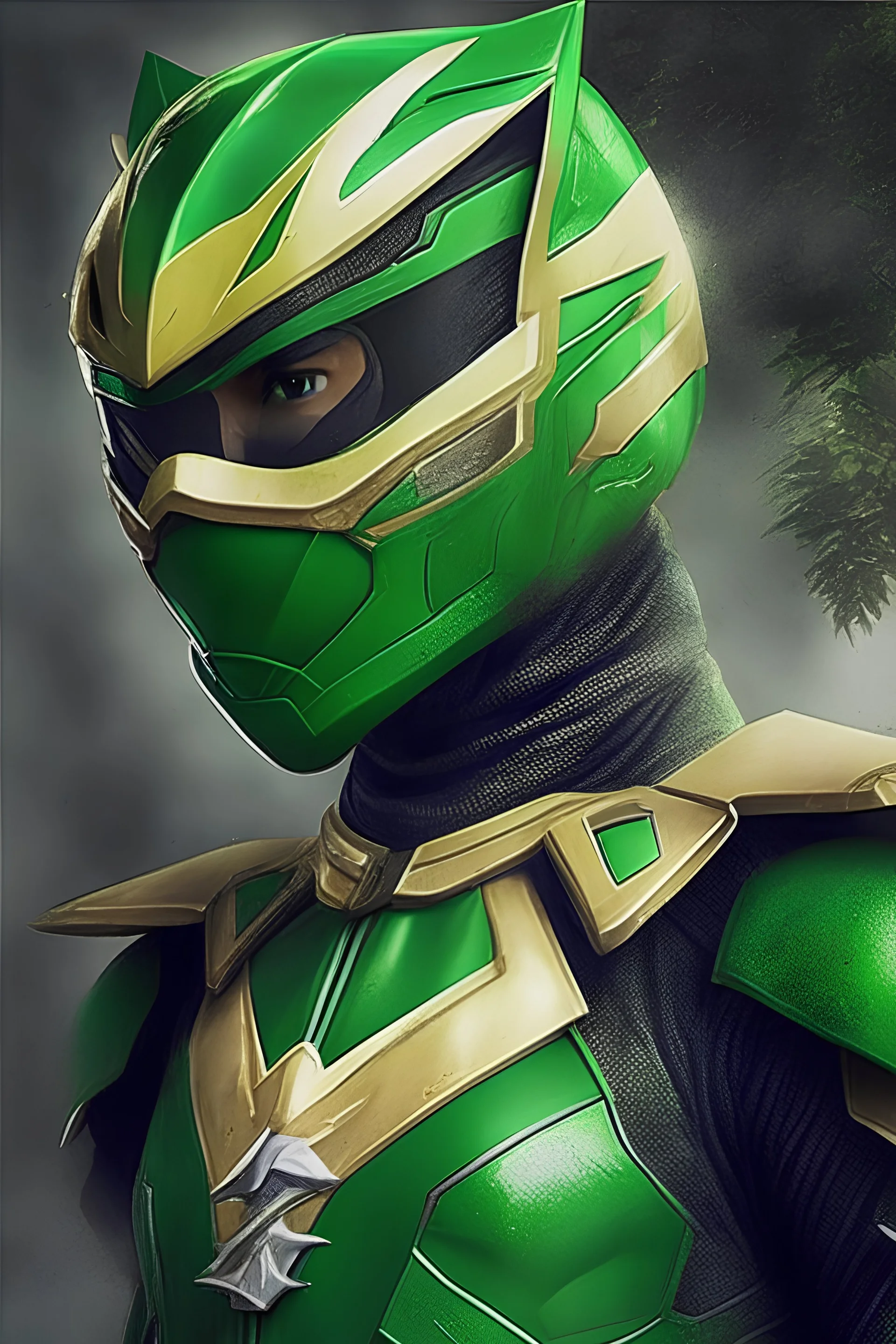 power ranger hijau