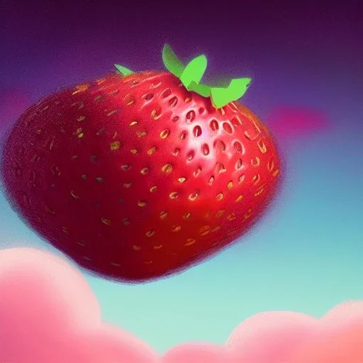 pixar style, volumetric pink sky environment and background, volumetric lighting, dramatic lighting, realistic painting of a strawberryjam glass, detailed digital painting, extreme dense and fine, anime, ornate, colour-washed colors, elegant, small minutiae, tiny features, particulars, centered, smooth, sharp focus, renderman gofur render, 8k, uhd, detailed eyes, realistic shaded volumetric lighting, caustics, backlight