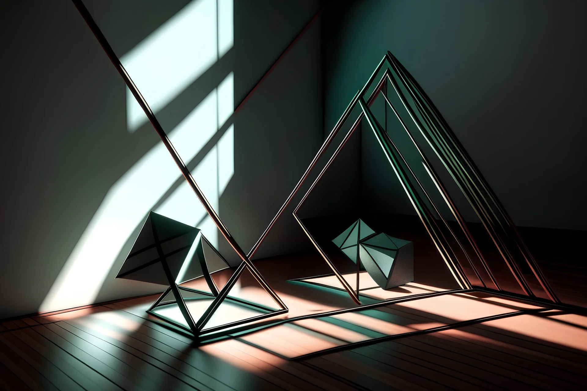 4d geometry light and shadows