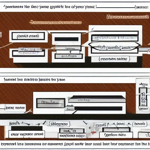 Diagram sentences schemas non linear glyphs graphic representation