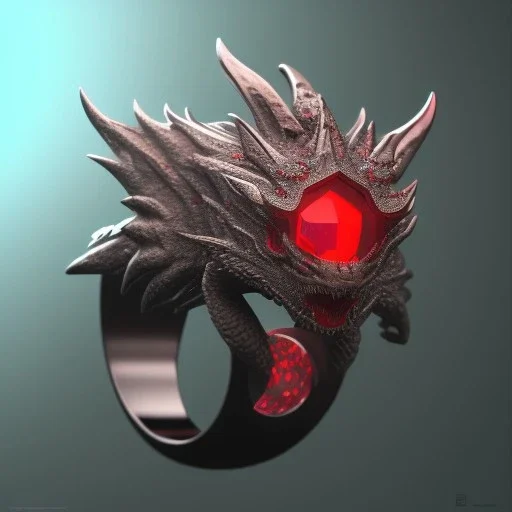 Ring dragon as stone with red diamond eyes, sculpture, hyperphotorealistic, 8k,UHD,macro lens, sharp focus, hyper detail, sparkle, unreal engine 5, neon light, masterpiece, hypermaximalist, inctrate detailed