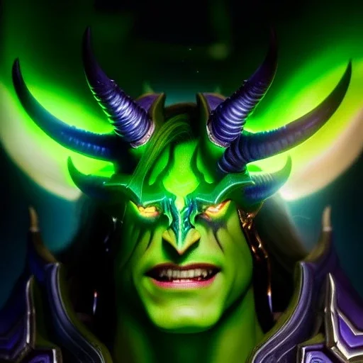 Ultra detailed fullbody Portrait in oil on canvas of heroes of the storm -Illidan,extremely detailed digital painting,intense stare, extremely detailed face, crystal clear eyes, mystical colors ,perfectly centered image, perfect composition, rim light, beautiful lighting,masterpiece ,8k, stunning scene, raytracing, anatomically correct, in the style of Steve Jung and robert e howard and Wizyakuza and Ohrai Noriyoshi and Simon Bisley and uncannyknack.