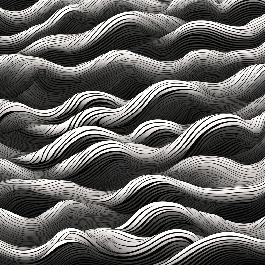 comic-style waves made of numeric zeroes and ones