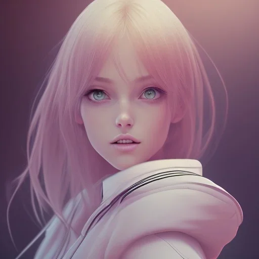 Anime, female student studying on window,perfect face, cool face, ultra detail, unreal engine 5, cinema4d, sun light, studio lighting --ar 1:1 --v 4