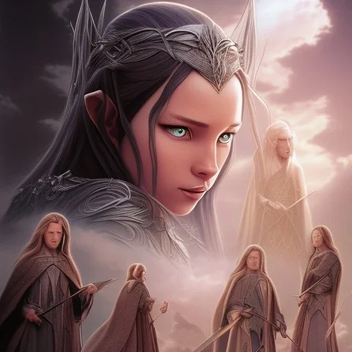 The Lord of the rings anime Arwen