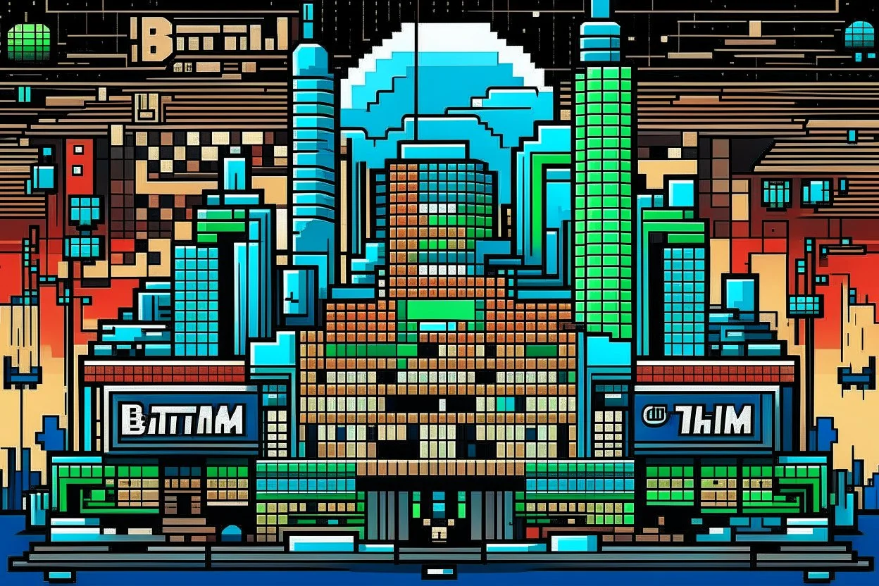 ALBUM COVER - 8BIT DETROIT TECHNO RAVE MACHINE