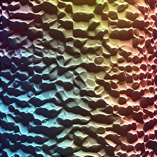 Porous wall surface abstractism colours