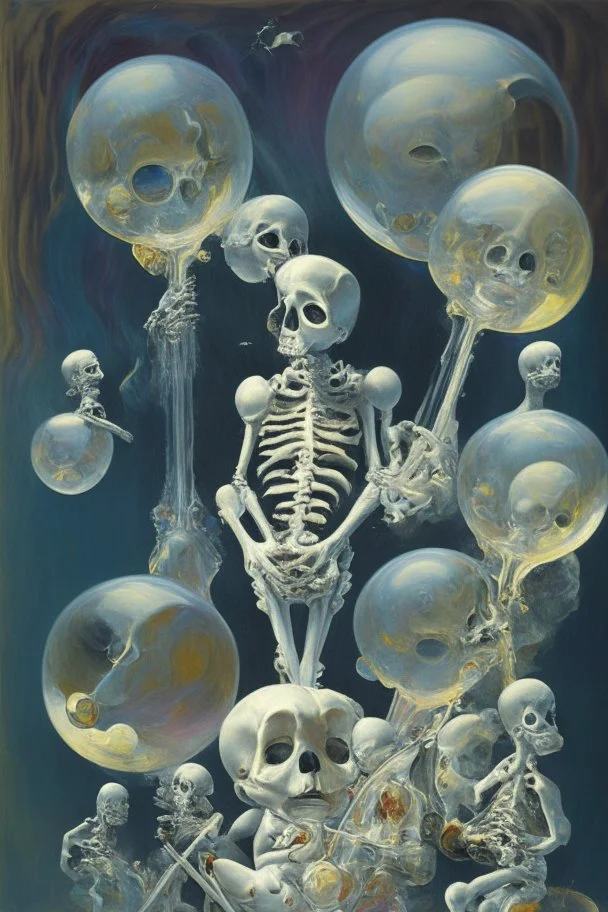 a Soap Bubble formed by multiverse-like complex surgical instruments mixed with galaxy-like musical instruments,Painting By Adrian Ghenie, Rene Magritte, Salvador Dali, Lucian Freud